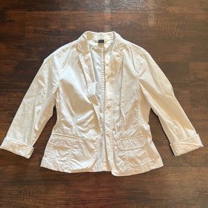 White Gap Blazer